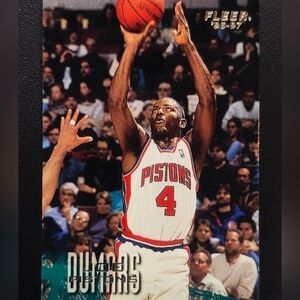 96-97 Fleer 30 Joe Dumars